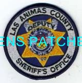 COLORADO,A,LAS ANIMAS COUNTY SHERIFF HAT PATCH 1_wm